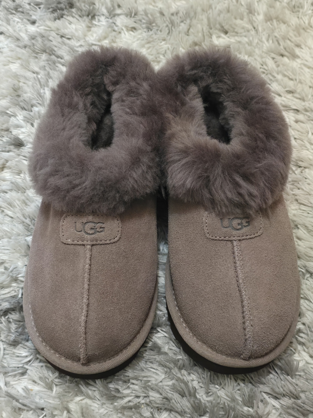 UGG Women's Chestnut Sheepskin Slipper Clog